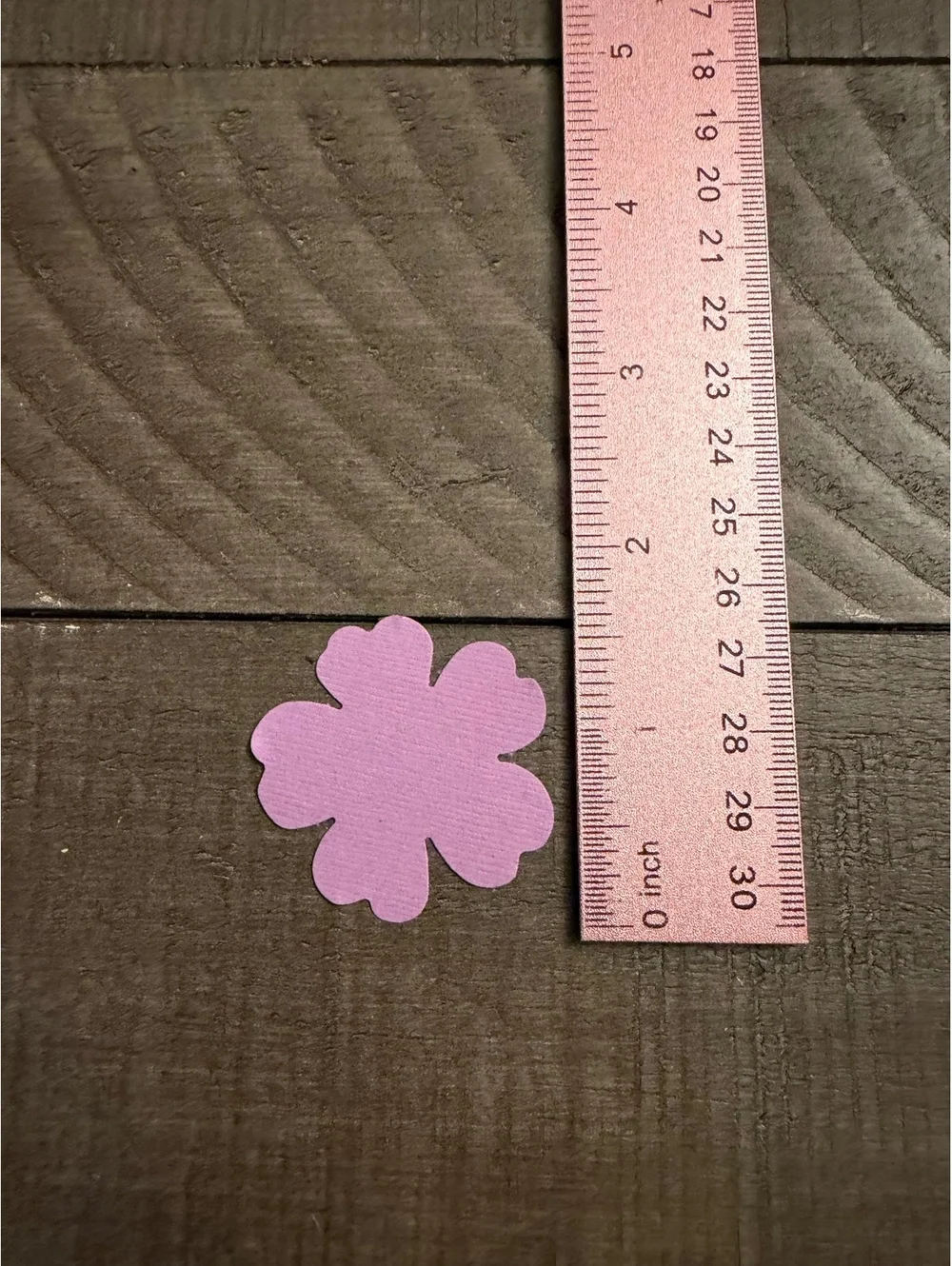 Stampin’ Up Pansy Flower shape punch